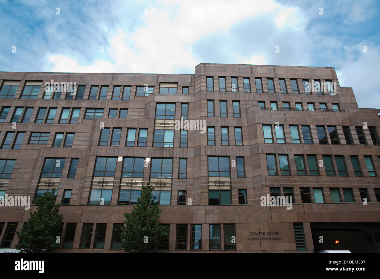 Le sénateur Chambre Queen Victoria Street dans le quartier financier de la ville de Londres Angleterre Angleterre Angleterre Europe Banque D'Images