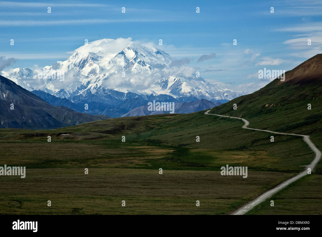 Alaska's mont McKinley (Denali) Banque D'Images