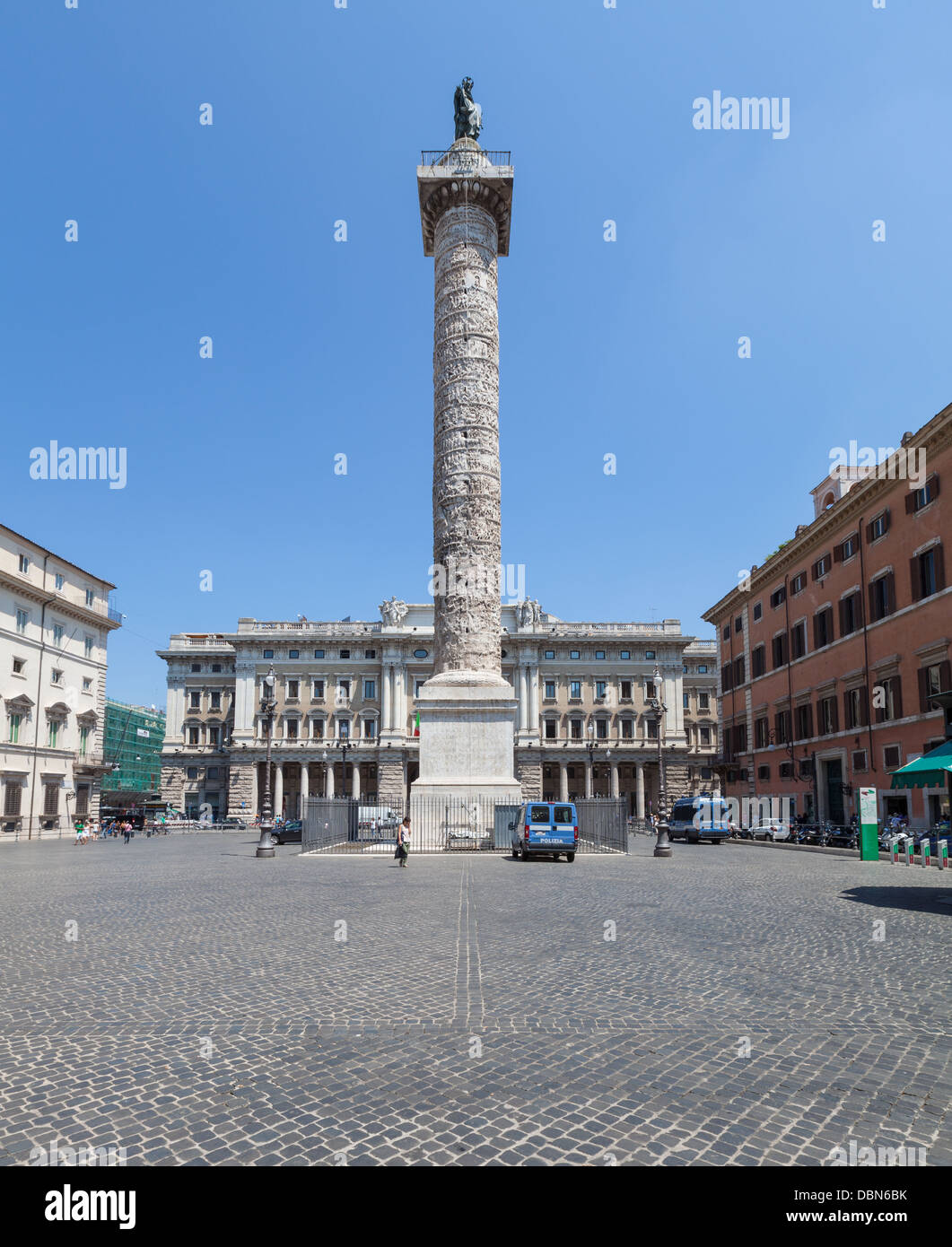 La colonne de Marc-aurèle Banque D'Images