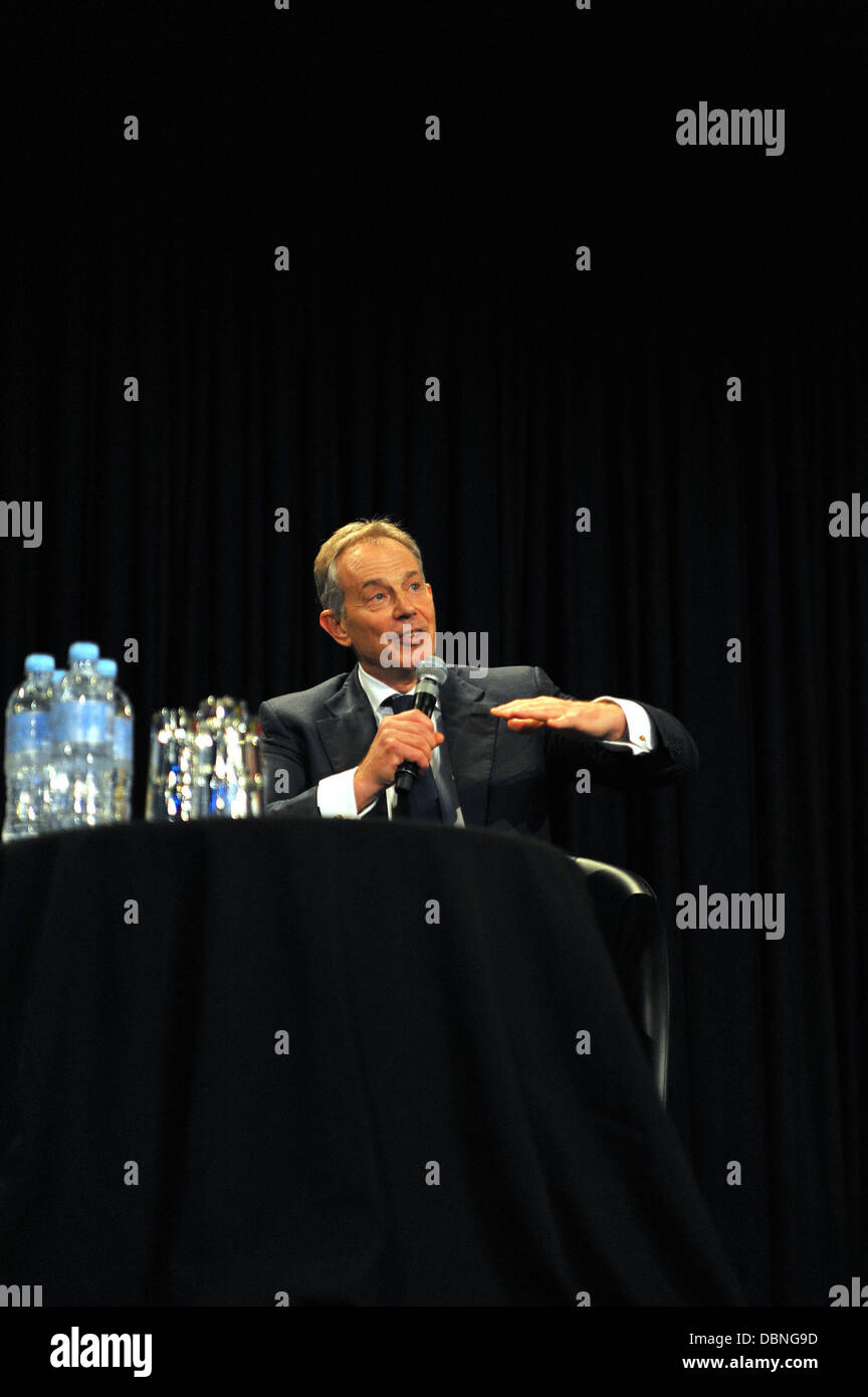 L'ancien Premier ministre britannique Tony Blair "Une audience avec