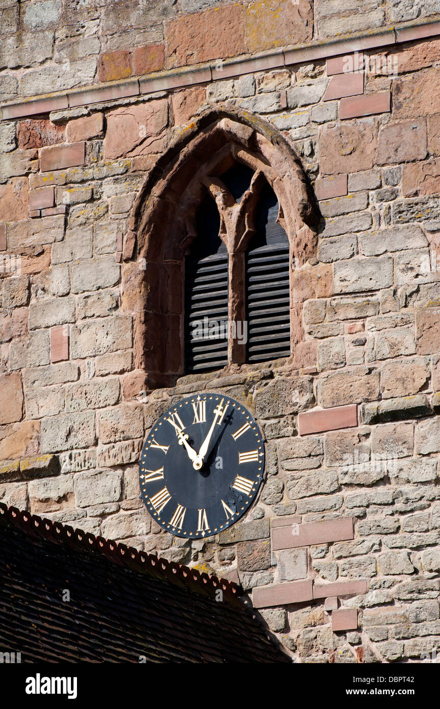 Église St Giles, Bubbenhall, Warwickshire, England, UK Banque D'Images