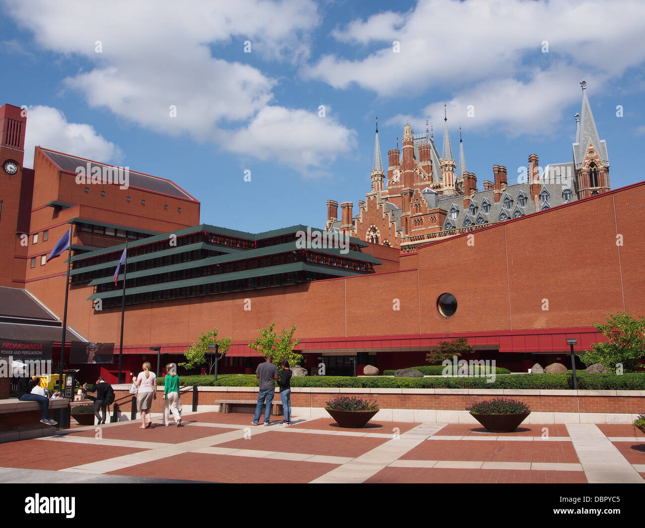 London, British Library Banque D'Images