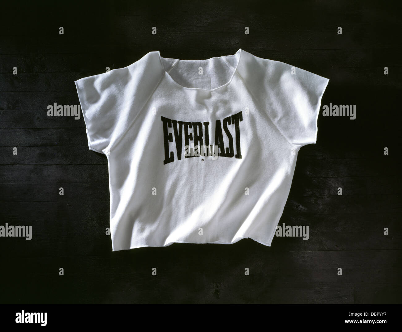 Everlast Sweat Tee blanc Banque D'Images