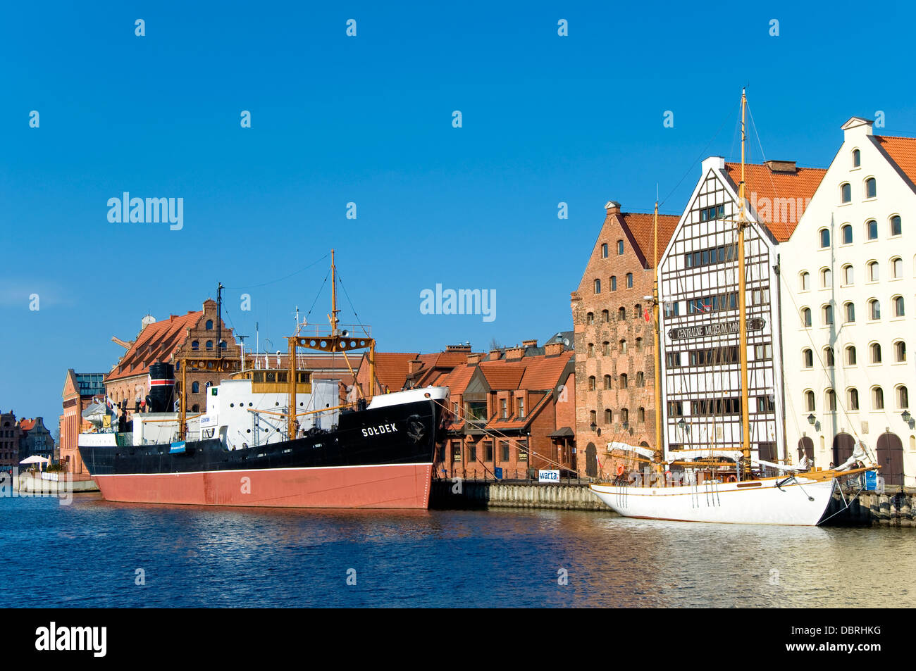 SS Soldek, Gdansk, Pologne Banque D'Images