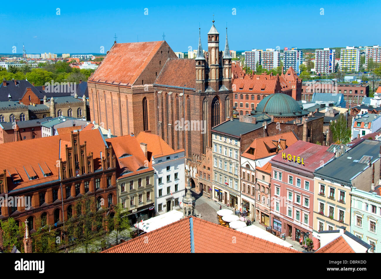 L'église St Mary, Torun, Pologne Banque D'Images L'église St Mary, Torun, Pologne Banque D'Images