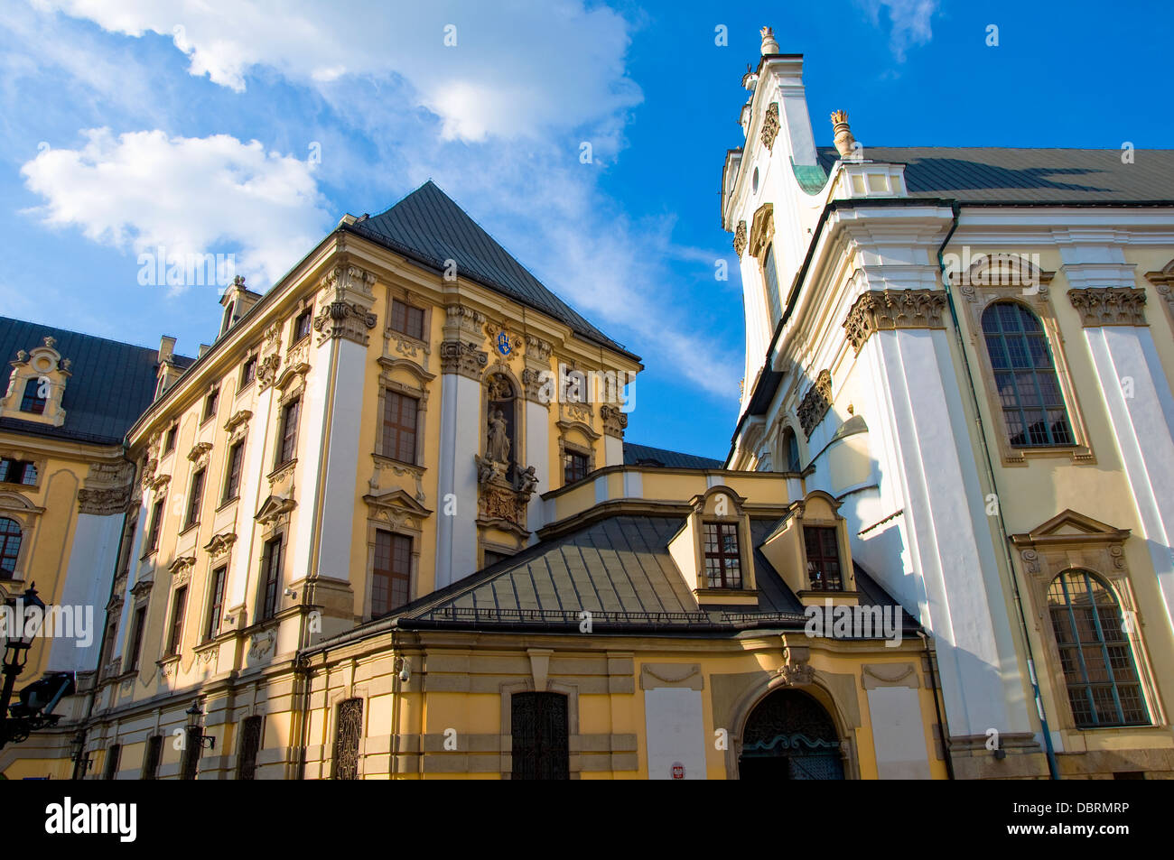 L'Église du Très Saint Nom de Jésus, Wroclaw, Pologne Banque D'Images