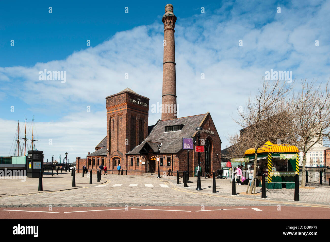 Albert Dock, Liverpool, Merseyside, Royaume-Uni Banque D'Images