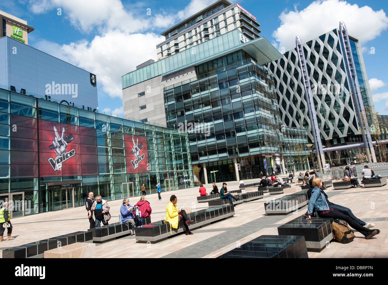 MediaCityUK, Manchester, Salford, Royaume-Uni Banque D'Images