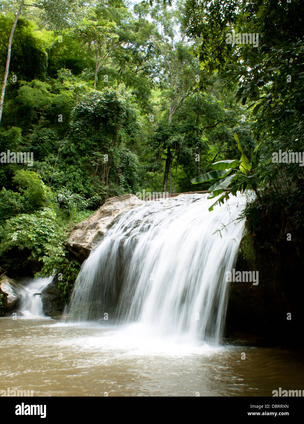 Thaïlande Chiang Mai Mae Sa nature Cascades Banque D'Images