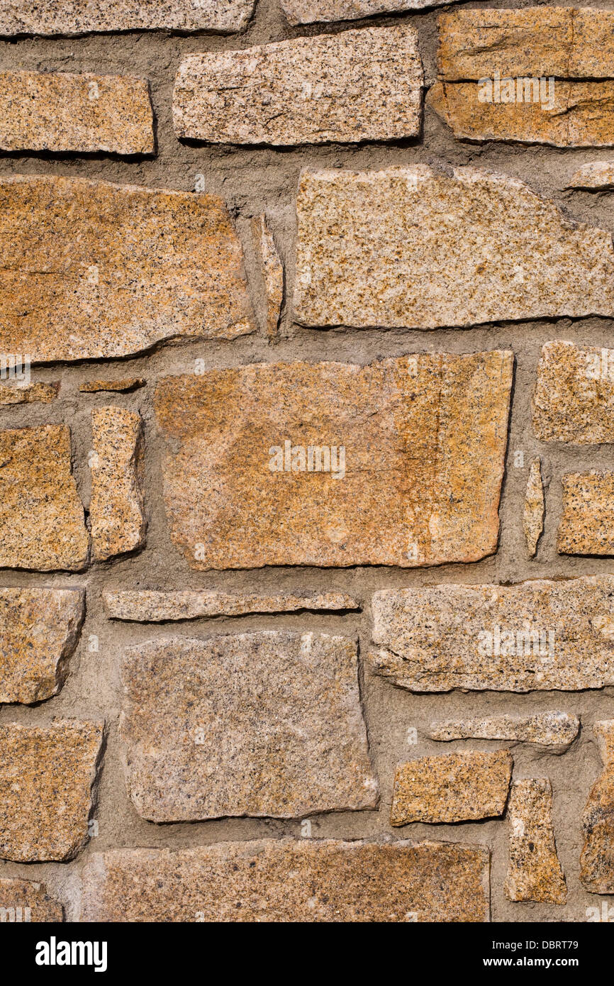 Modèle mur de granit. Banque D'Images