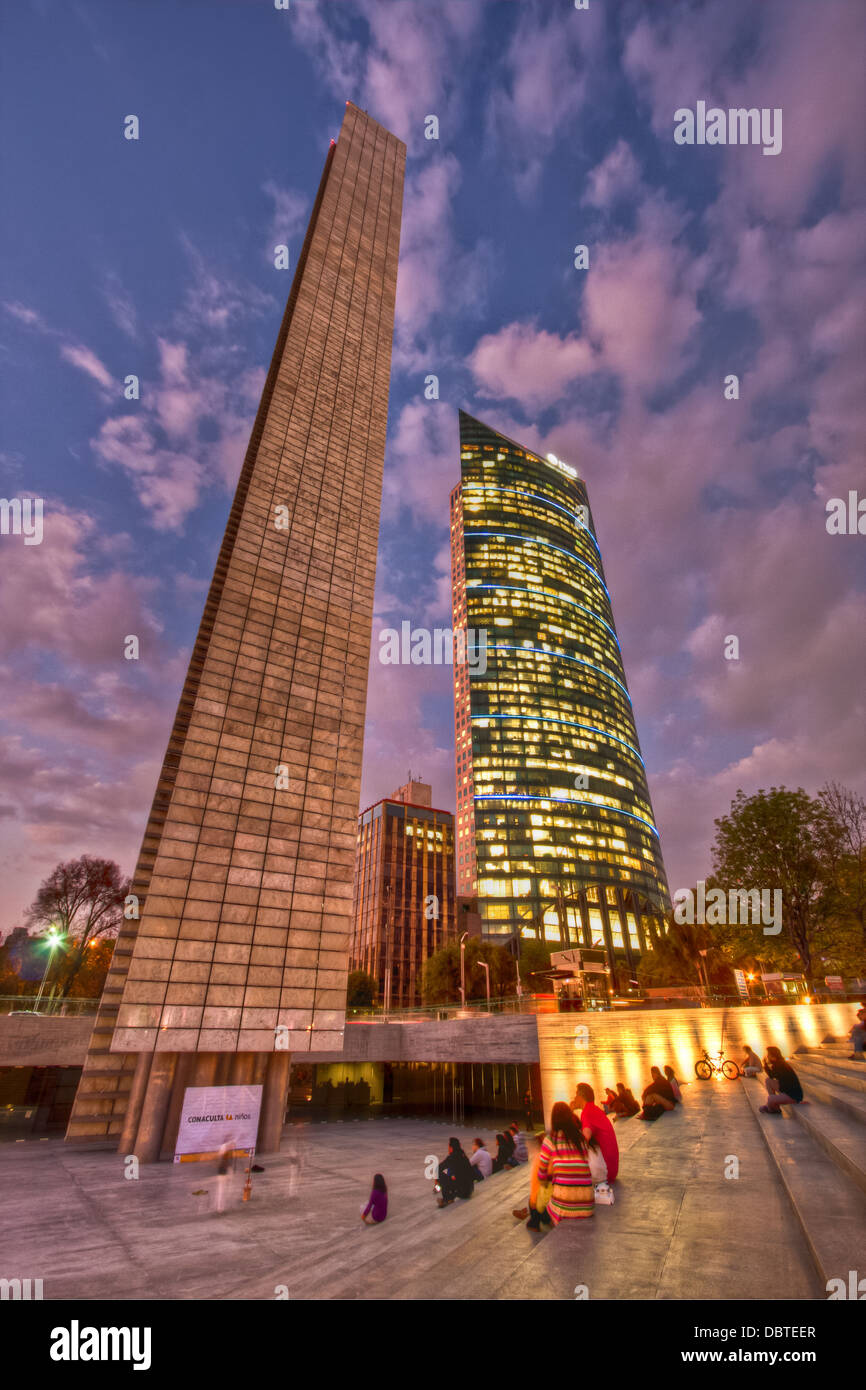 Photo prise dans la ville de Mexico Banque D'Images Photo prise dans la ville de Mexico Banque D'Images