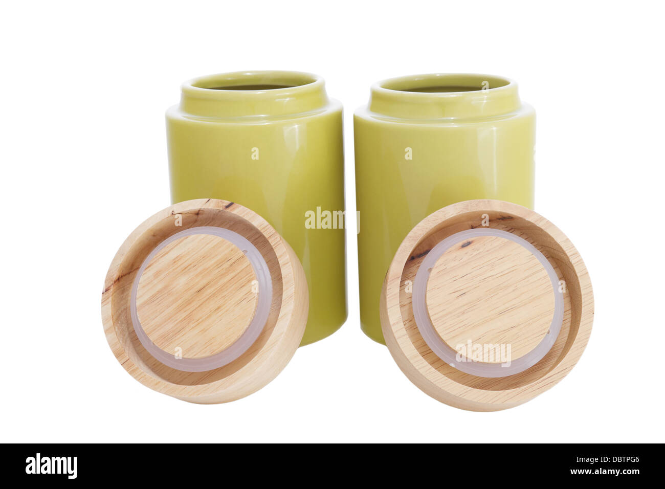 Banques d'images avec couvercle pour des produits en vrac Banque D'Images