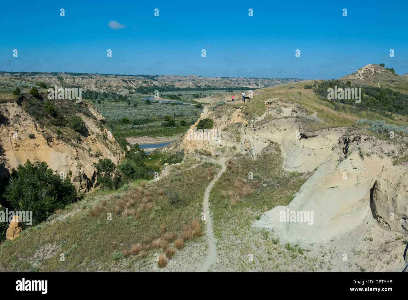 Roosevelt National Park, Dakota du Nord, États-Unis d'Amérique, Amérique du Nord Banque D'Images