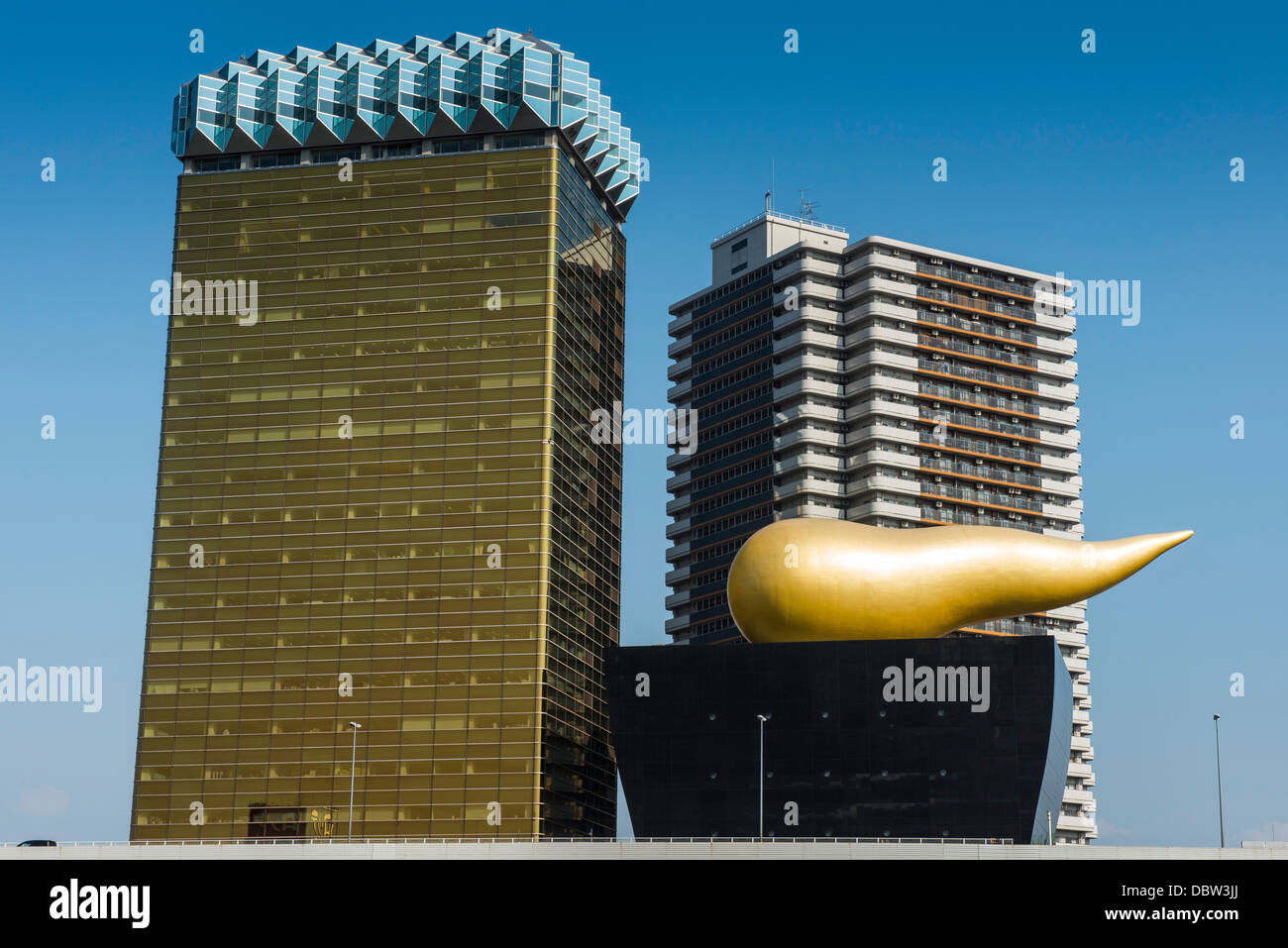 L'architecture moderne dans l'Asakusa, Tokyo, Japon, Asie Banque D'Images