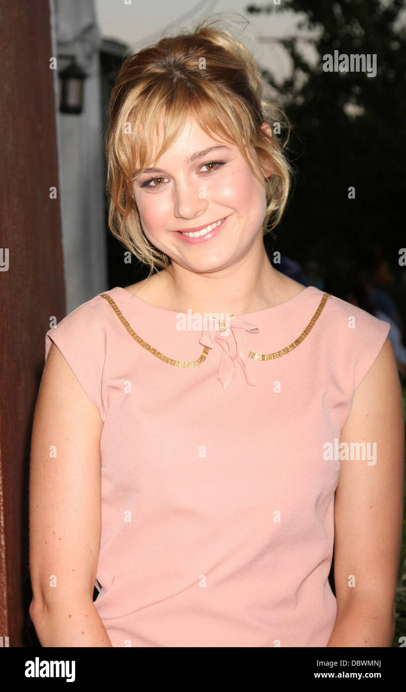 Brie Larson 'Tanner Hall' le dépistage à l'Vista Theatre de Los Angeles, Californie - 06.09.11 Banque D'Images