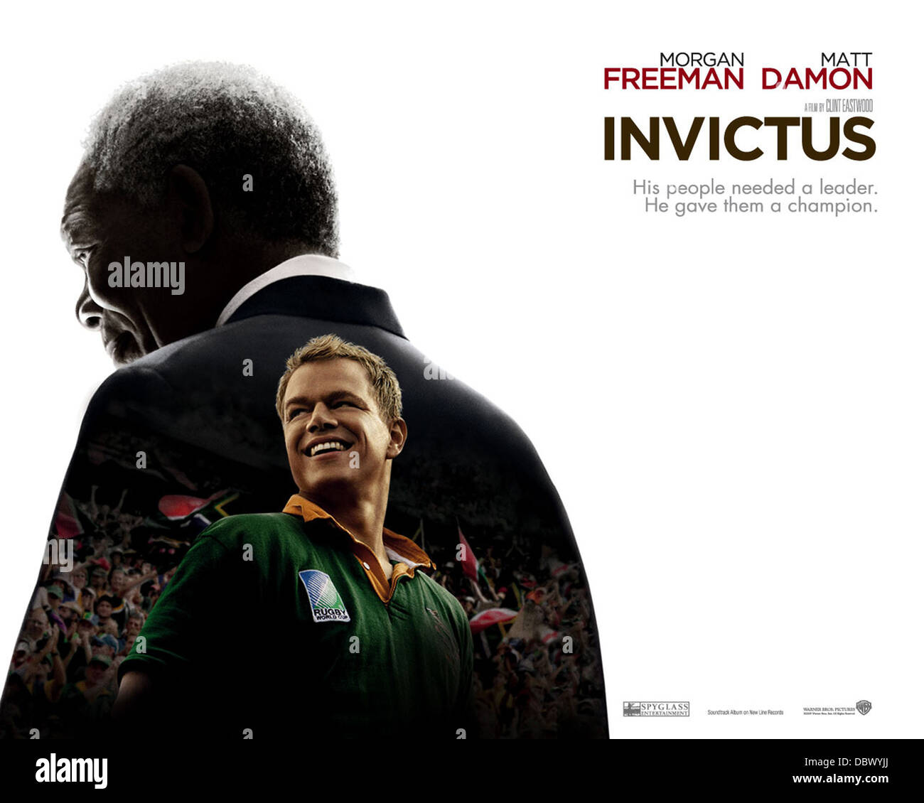 INVICTUS (2010) Matt Damon, Morgan Freeman, CLINT EASTWOOD (DIR) 003 COLLECTION MOVIESTORE LTD Banque D'Images