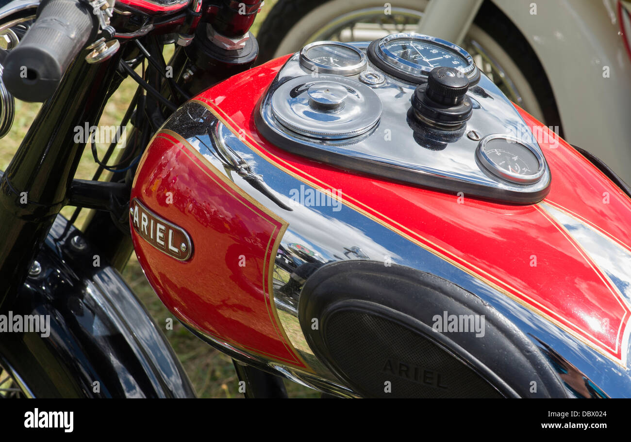 Ariel Moto. Moto classique britannique Banque D'Images