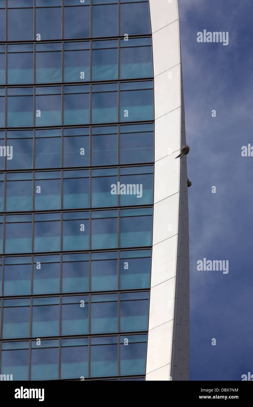 Détail de 'gratte-ciel' Fenchurch Street 20, Londres, Royaume-Uni Banque D'Images