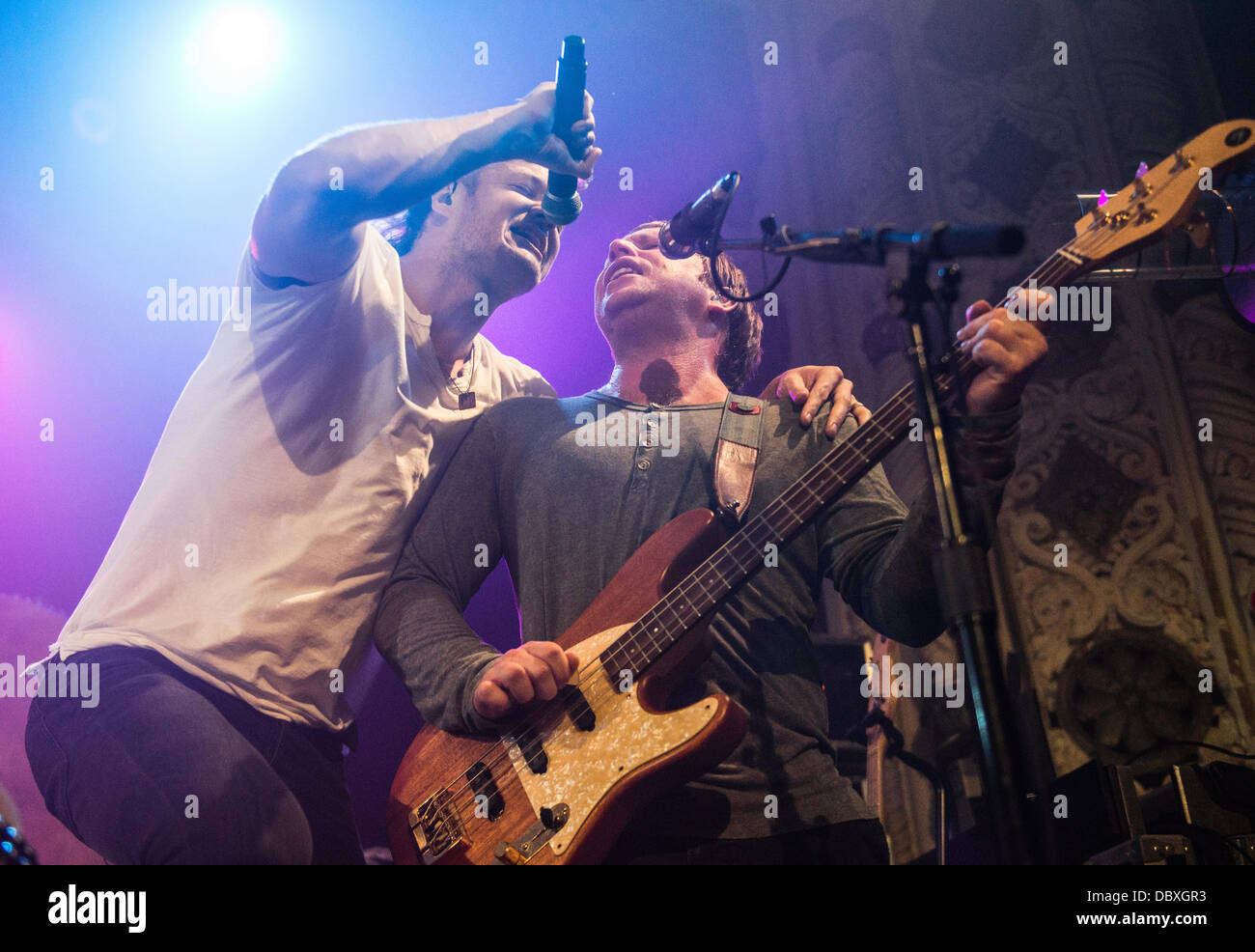 Imagine Dragons en live au Metro à Chicago, IL Banque D'Images