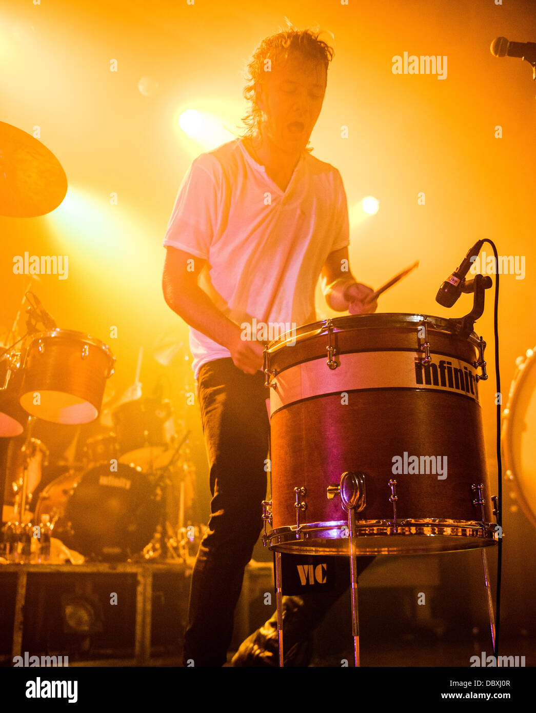 Imagine Dragons en live au Metro à Chicago, IL Banque D'Images