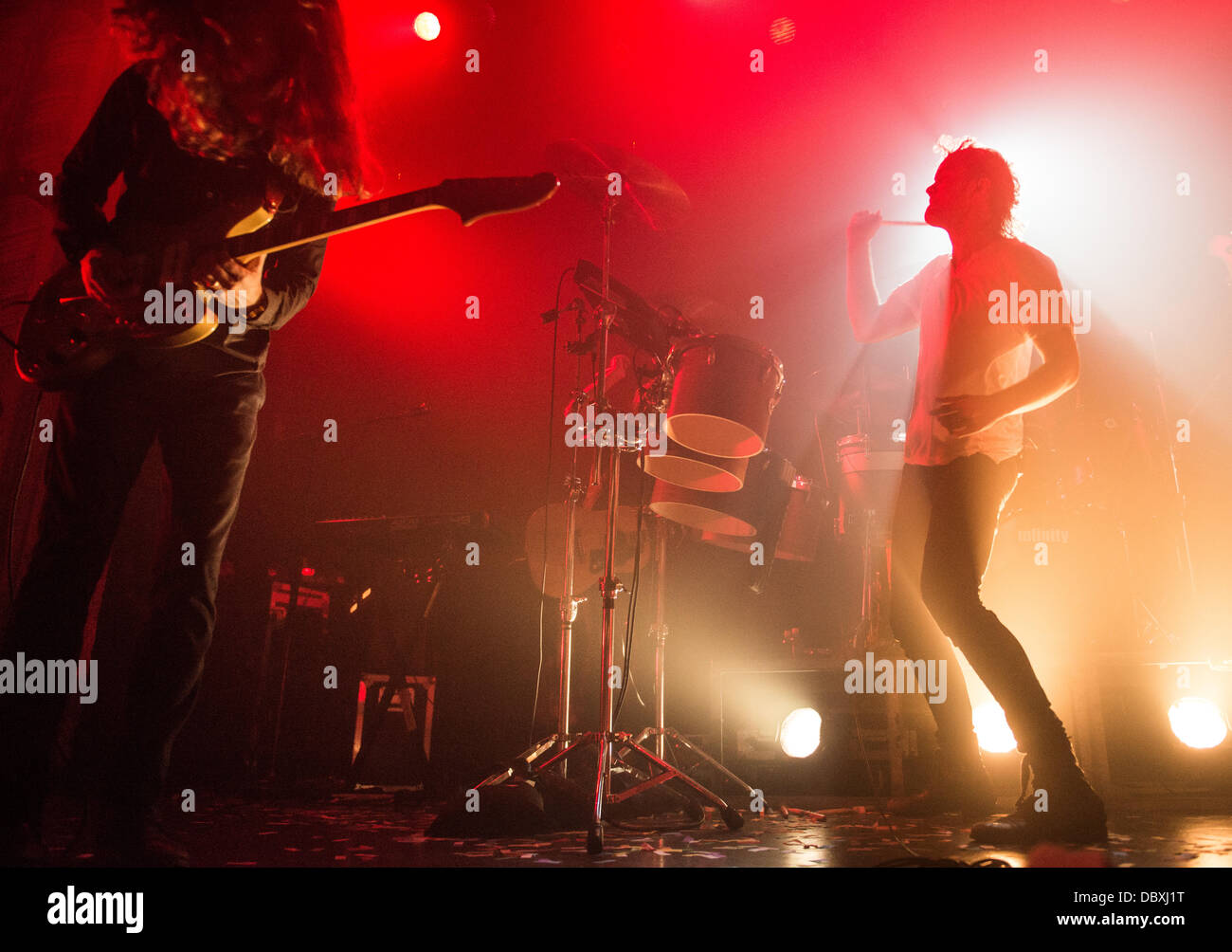 Imagine Dragons en live au Metro à Chicago, IL Banque D'Images