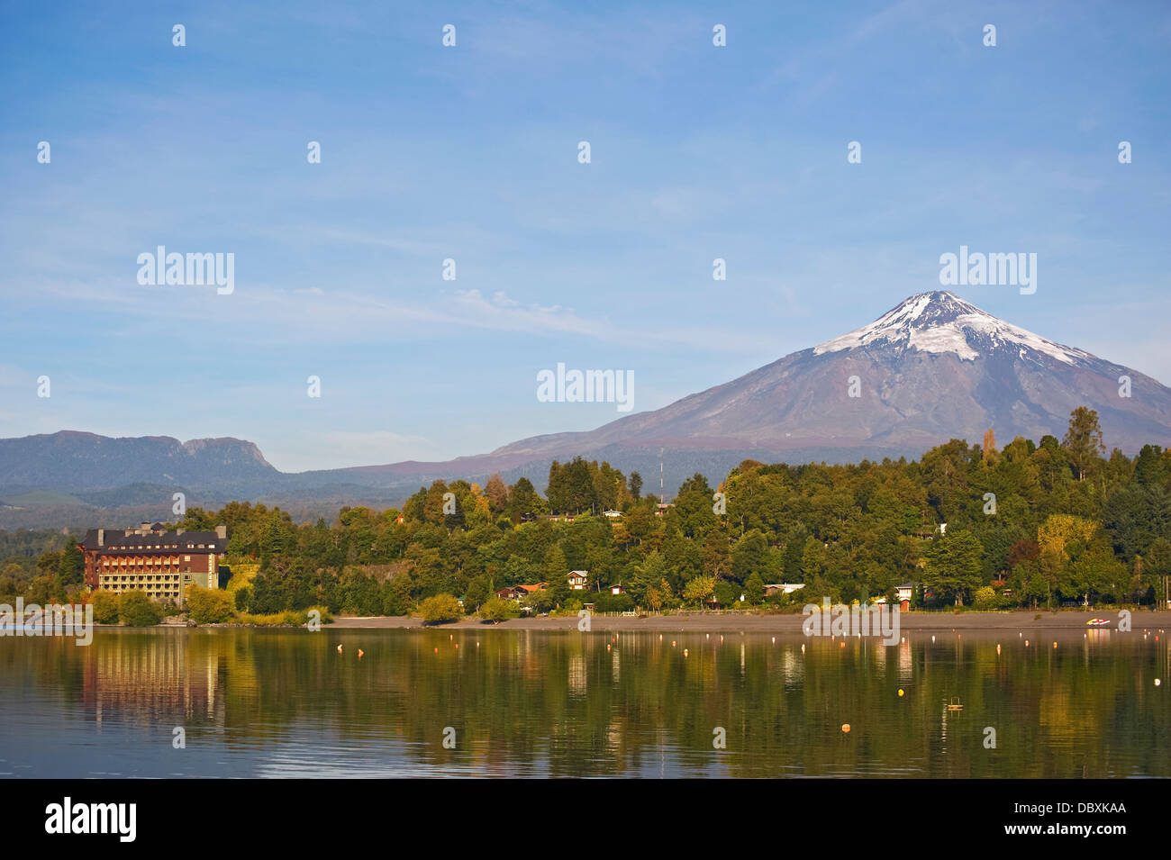 Villarrica park Lake hotel Banque D'Images