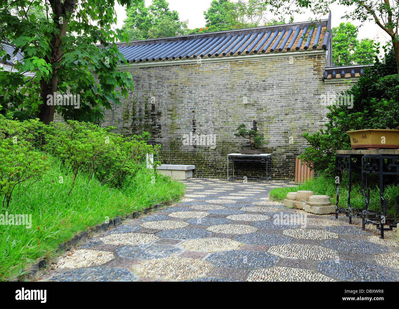 jardin chinois Banque D'Images