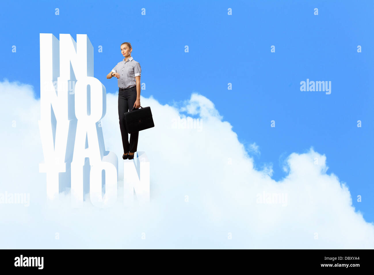 L'innovation et la créativité concept Banque D'Images