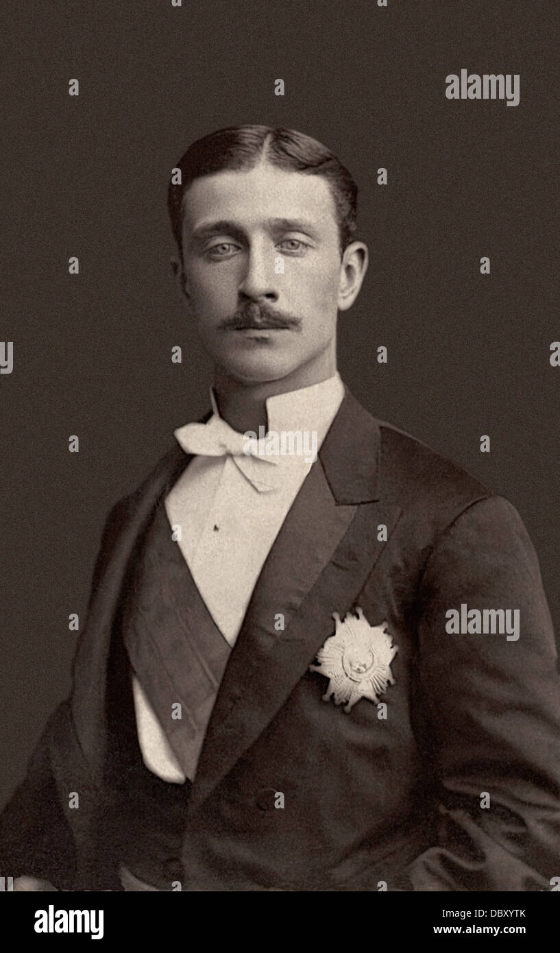 Louis-Napoléon Bonaparte (1856-1879), Prince Impérial, unique enfant de Napoléon III de France et son impératrice Eugénie. Banque D'Images