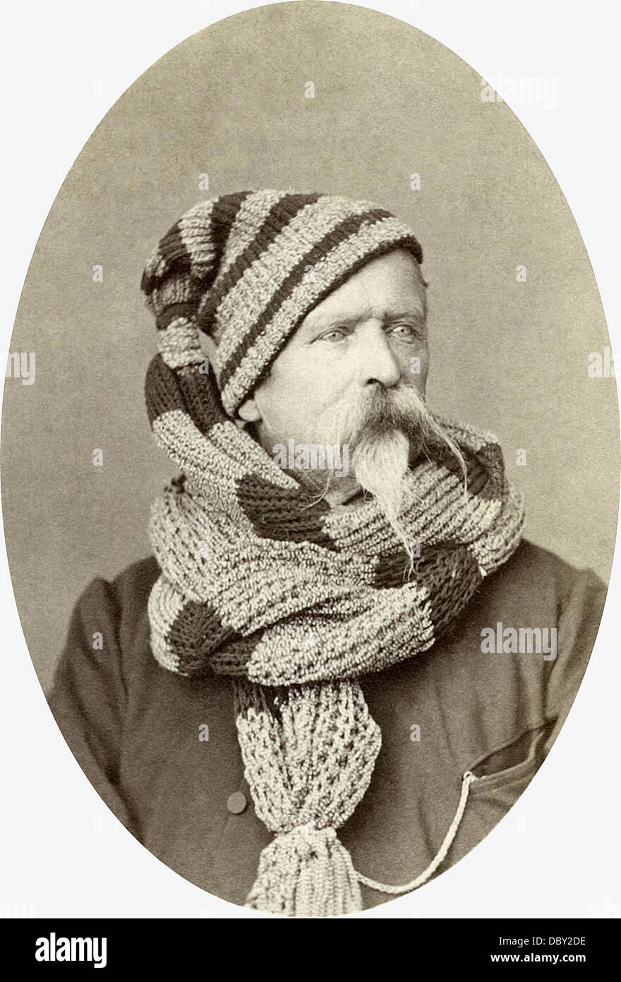 Charles-Marie-Etienne Dubois, Champion de Nansouty (1815 - 1895), général français et d'alpiniste. Banque D'Images