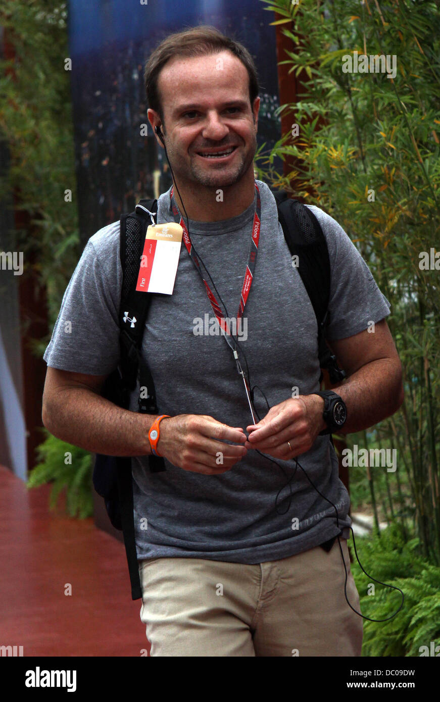 Rubens Barrichello, AT&T Williams-Cosworth, Formule 1 : Grand Prix de Singapour - Singapour - 23.09.11 Journée pratique Banque D'Images