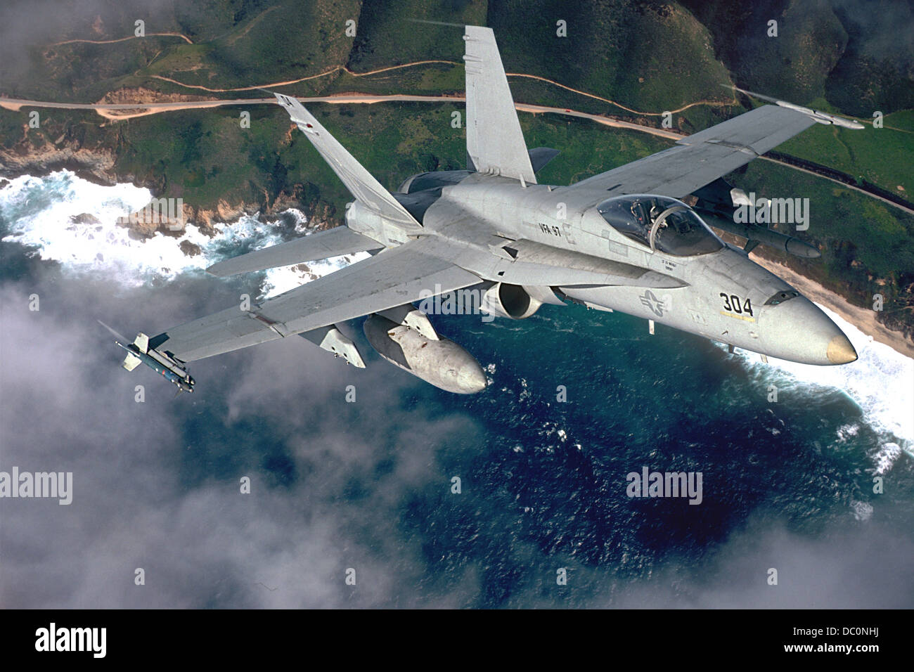 F-18 HORNET DE JET Banque D'Images