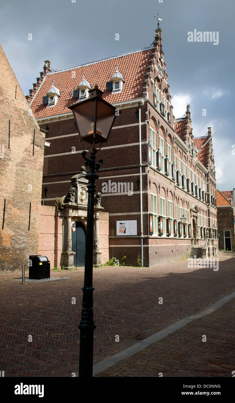 Bâtiment de l'école historique Staten-School Hofstraat Dordrecht Pays-Bas Banque D'Images