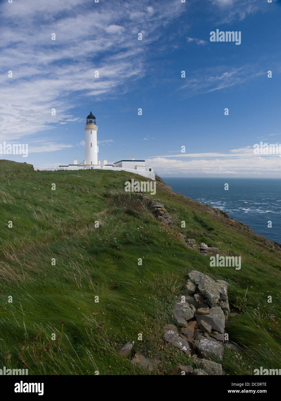 Mull of Galloway Lighthouse Point le plus au sud en Ecosse Banque D'Images