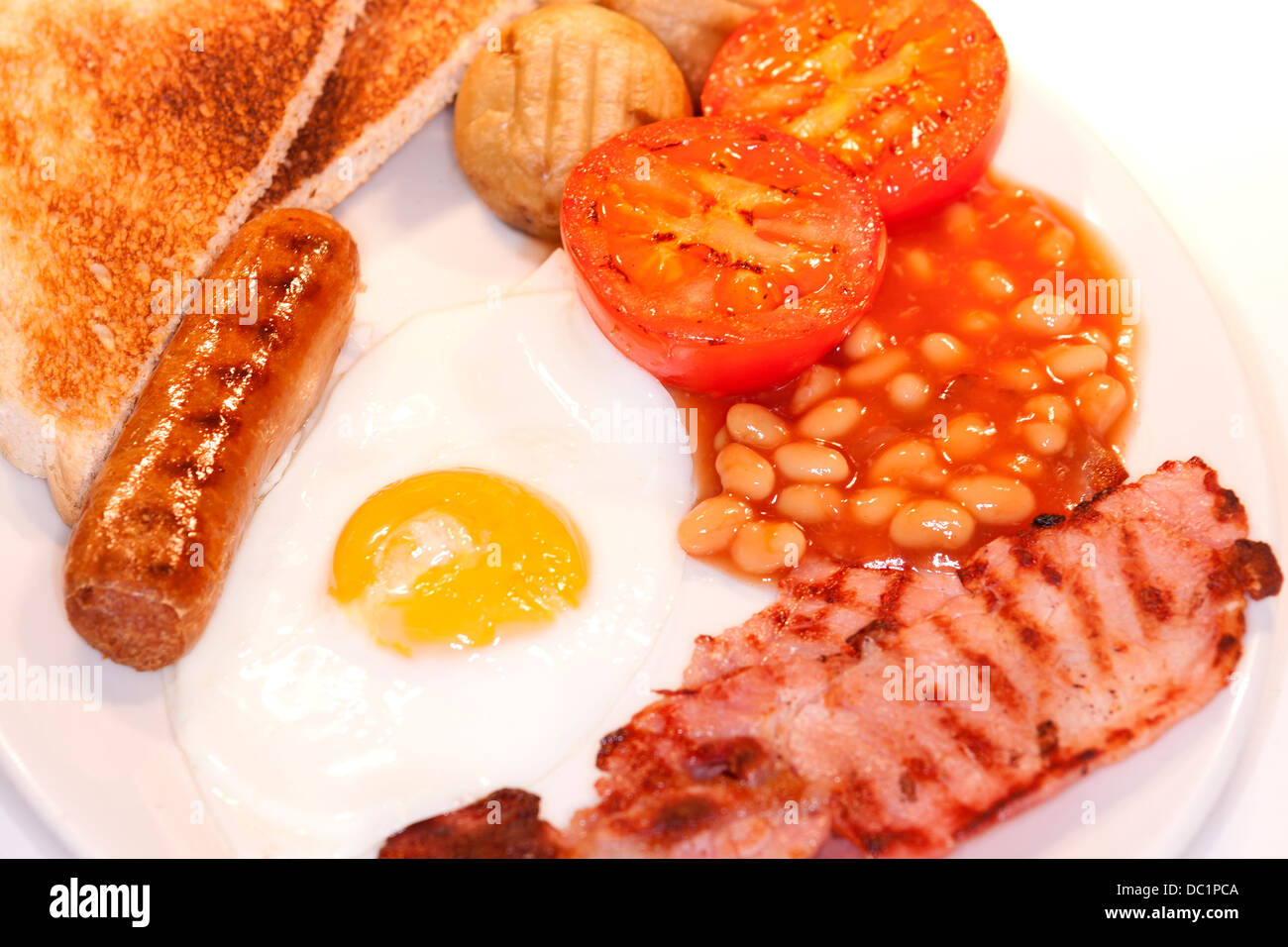 Petit-déjeuner anglais traditionnel Banque D'Images