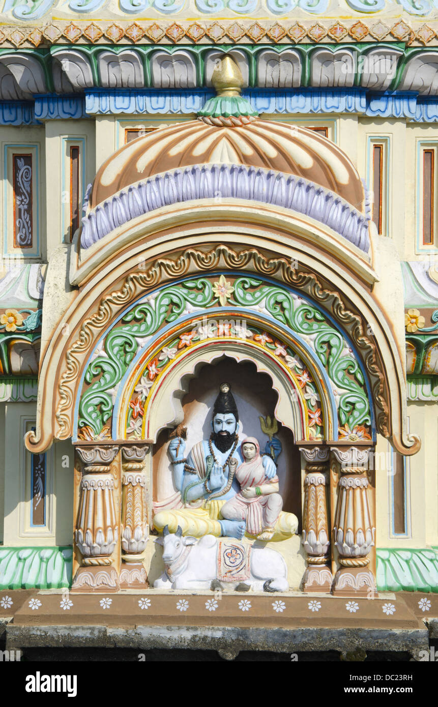 Libre de Yamai Devi temple, Aundh, Satara, Maharashtra, Inde Banque D'Images