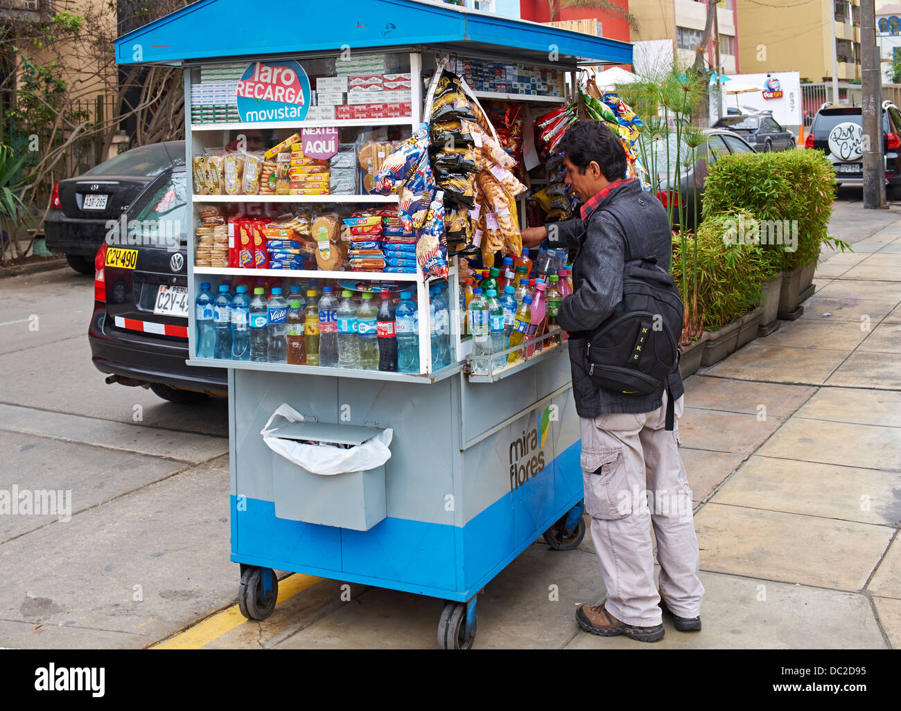 Sweet Shop, quartier Miraflores de Lima, Pérou. Banque D'Images