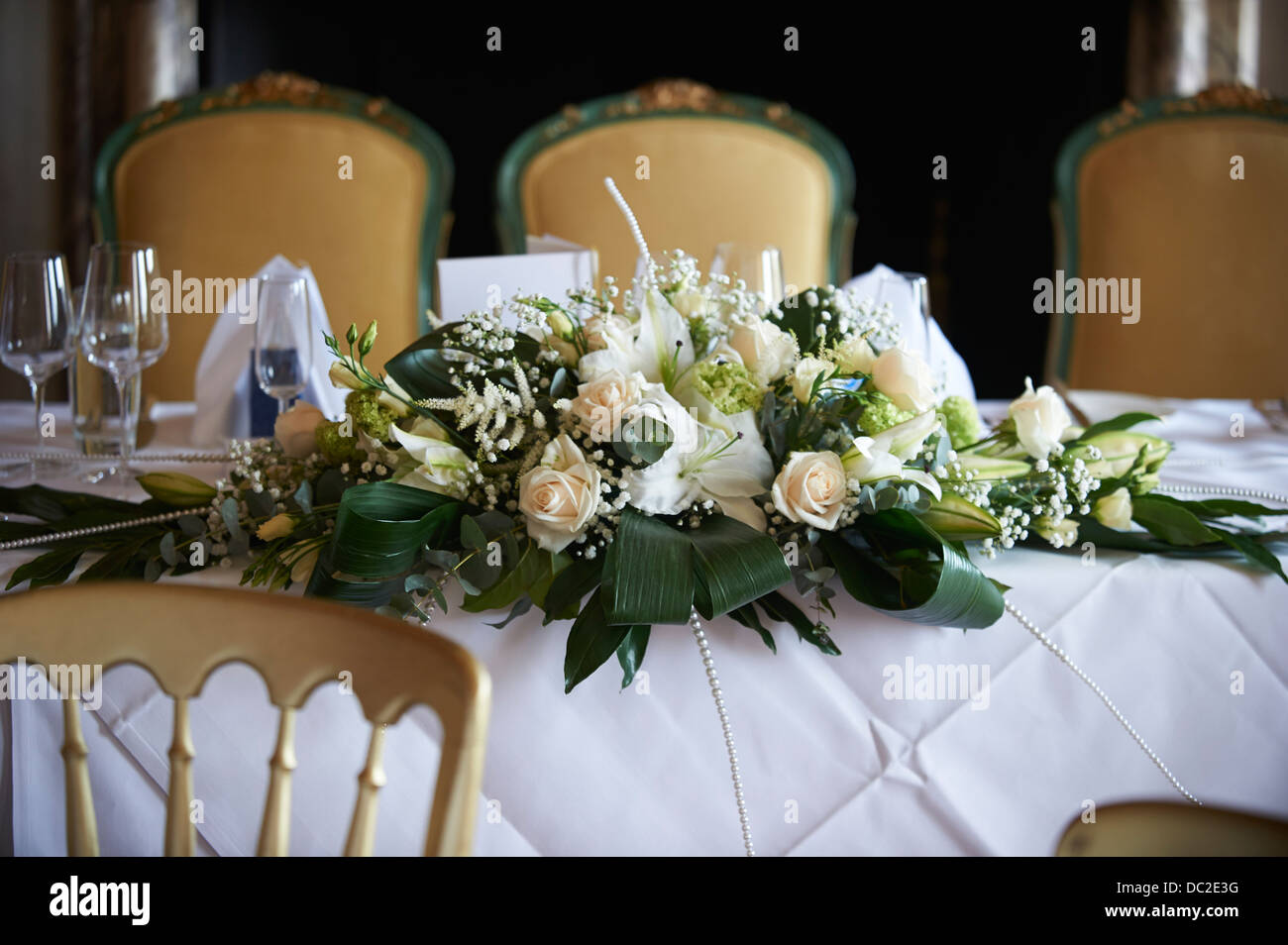 fleurs de mariage Banque D'Images