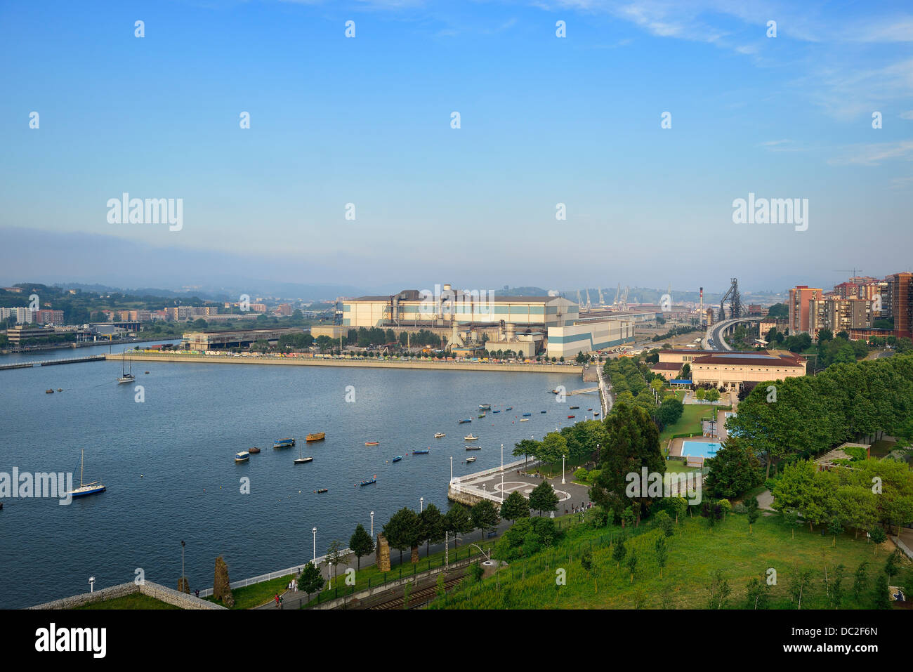 Parque de la Benedicta, Bilbao, Biscaye, Pays Basque, Espagne Banque D'Images