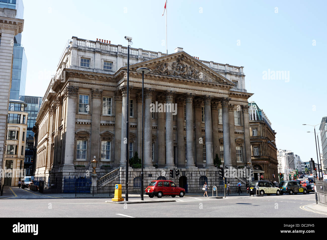 La Mansion House London England uk Banque D'Images