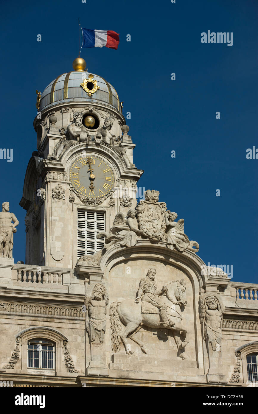 Hôtel de ville PLACE DES TERRAUX LYON RHONE ALPES FRANCE Banque D'Images