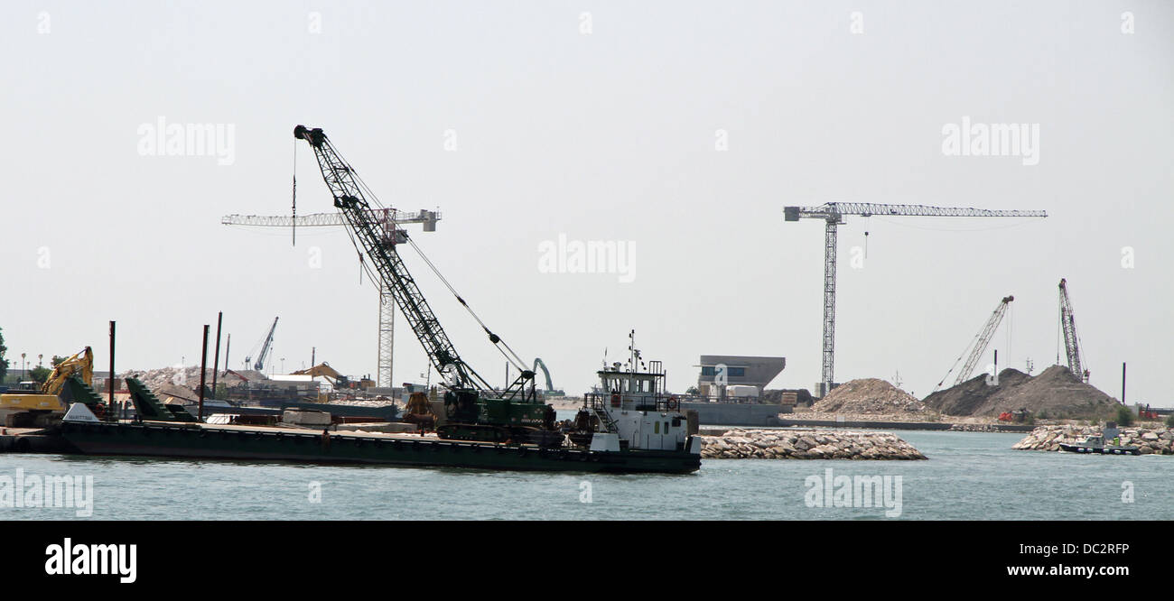 Projet MOSE appelé barrage dans la mer Adriatique 12 Banque D'Images