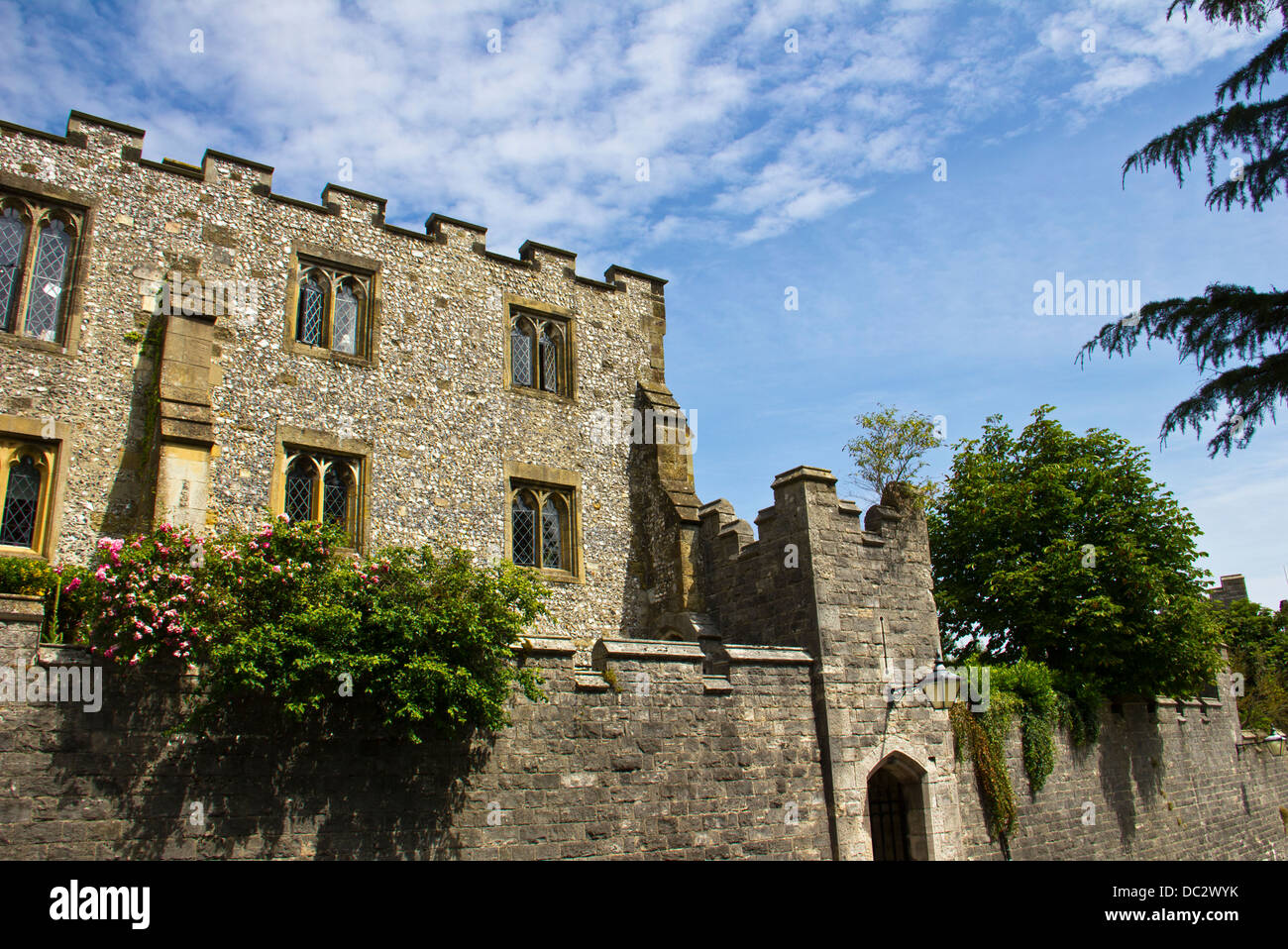 Château d'Arundel Arundel en ville - West Sussex - Angleterre - Royaume-Uni Banque D'Images