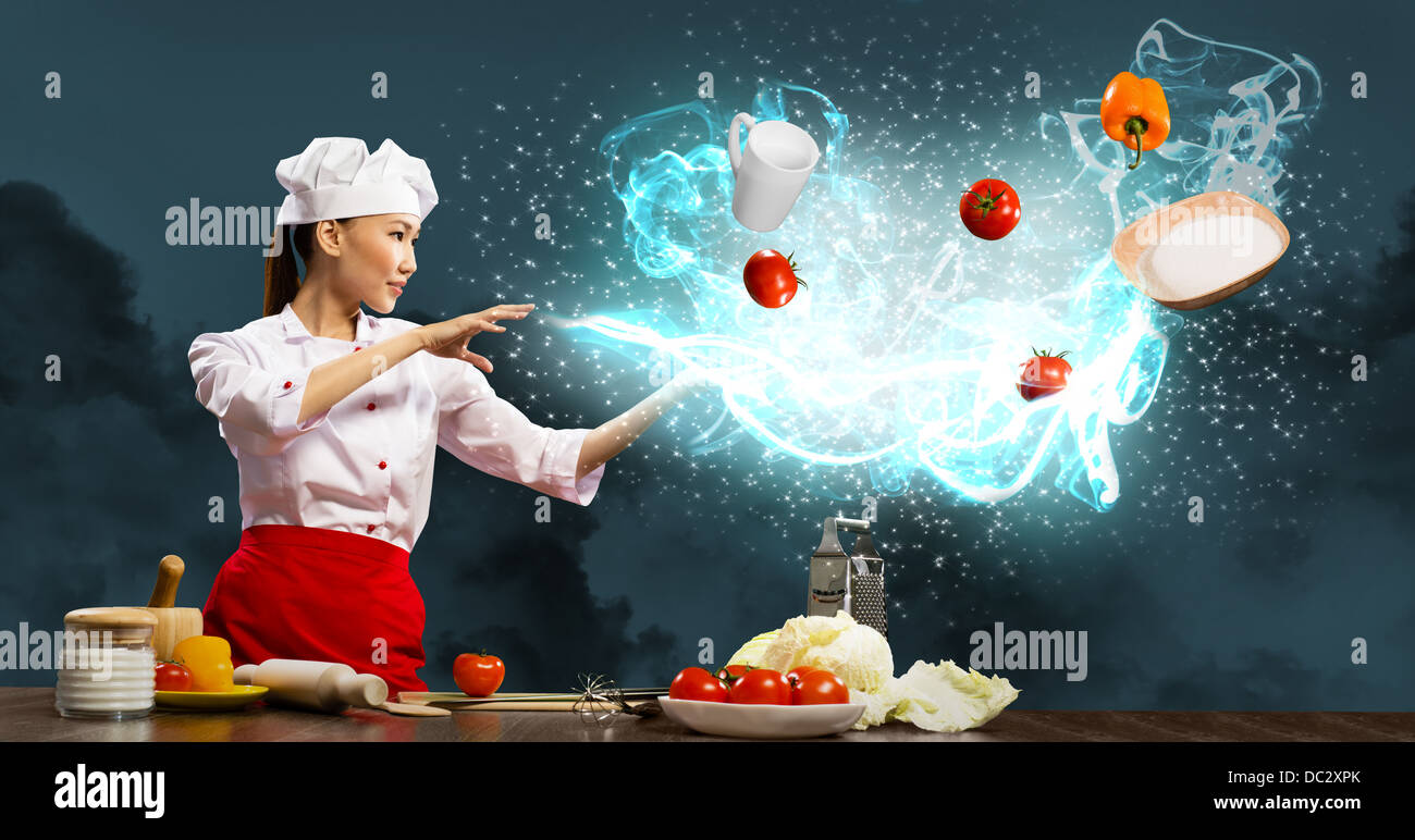 Magie de la cuisine Banque de photographies et d’images à haute