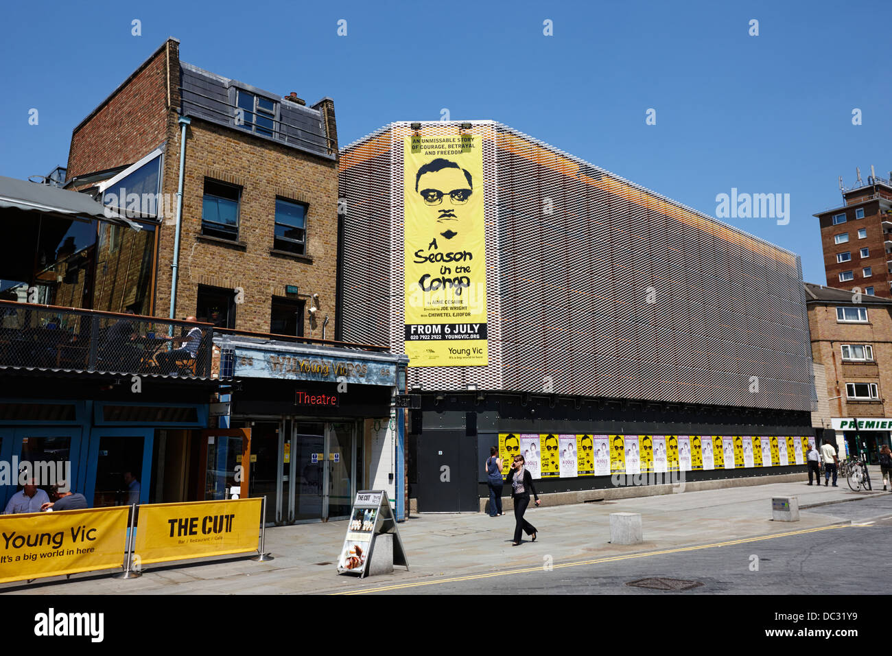 Le young vic theatre southbank London England UK Banque D'Images