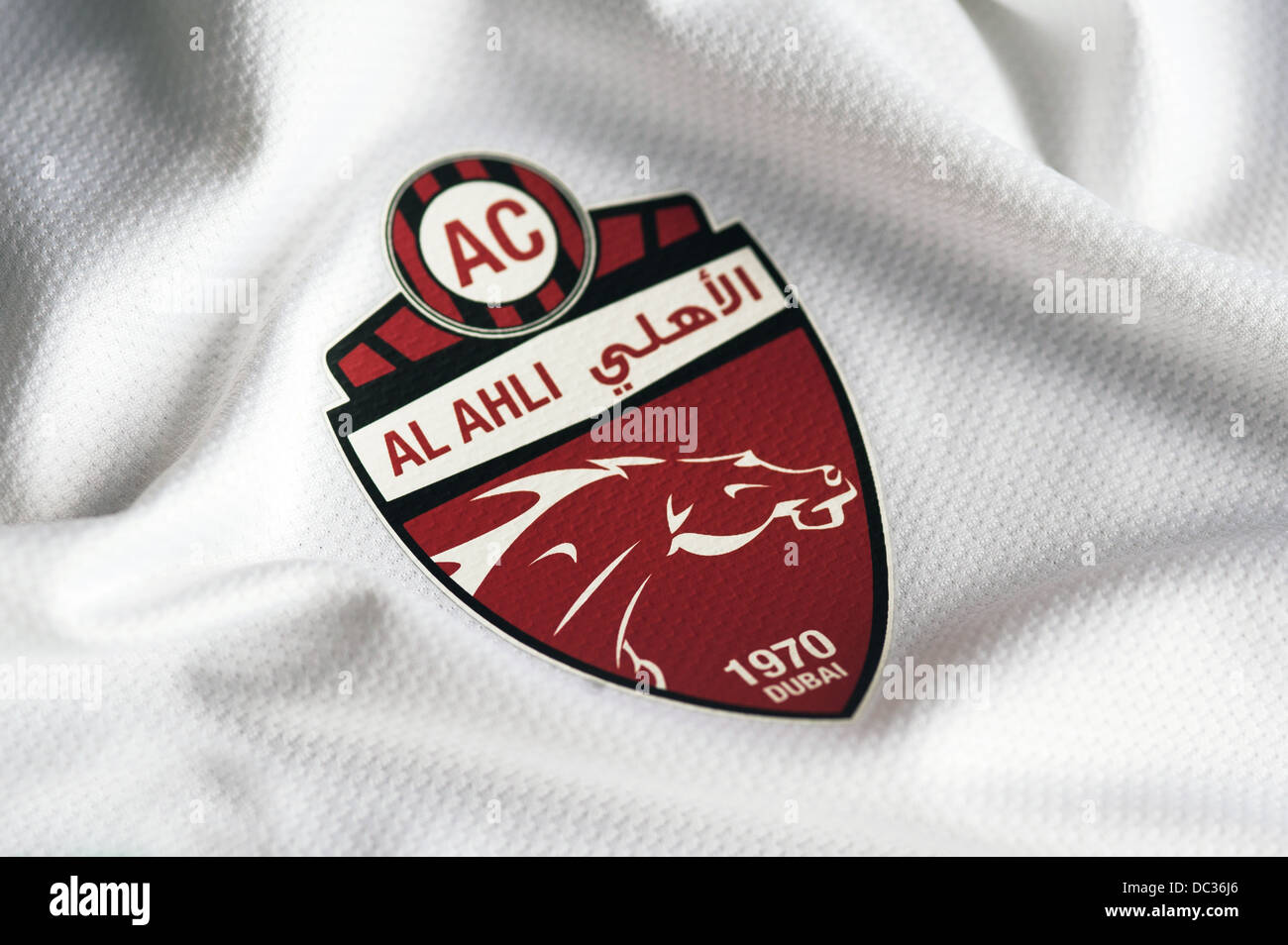 L'emblème du Club Al Ahli Banque D'Images