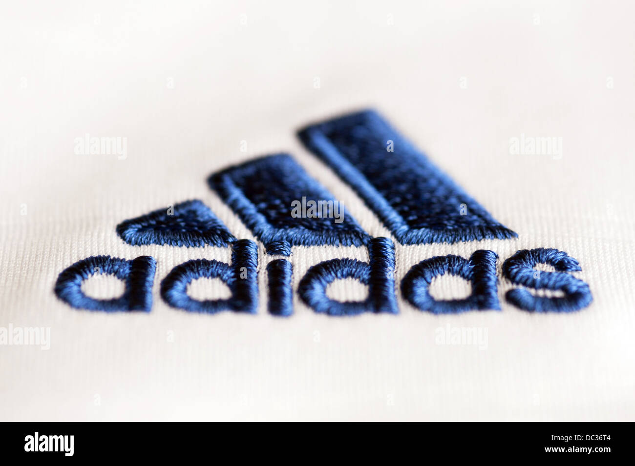 Adidas signe Banque D'Images