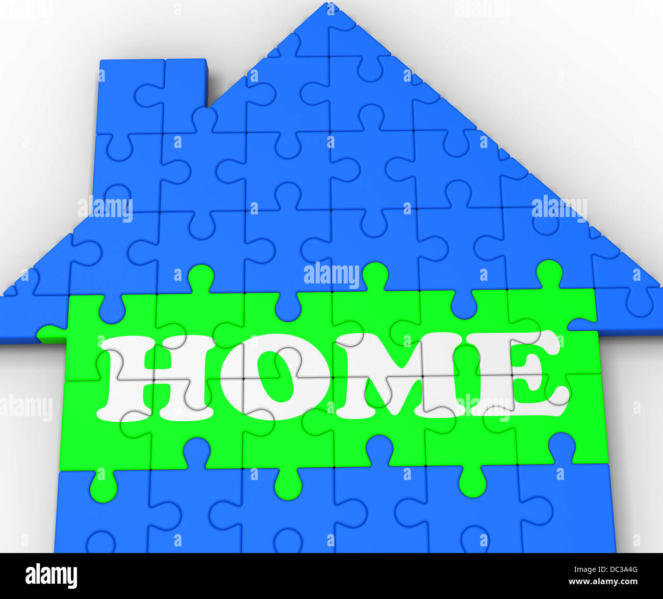 Home Maison montre bien résidentiel Banque D'Images Home Maison montre bien résidentiel Banque D'Images