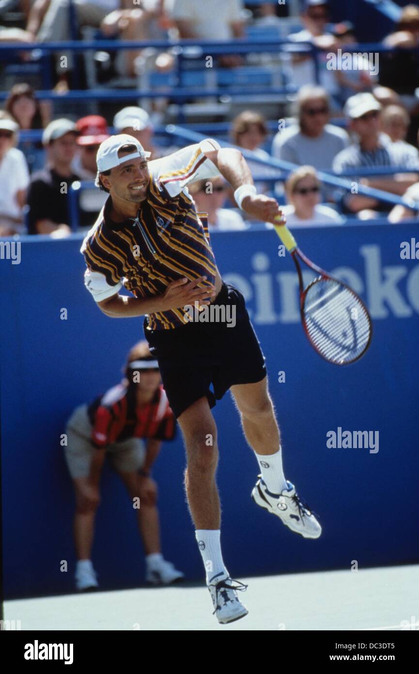 GORAN IVANISEVIC à US Open Tennis Rinçage , , New York 1996.Fourni par  Photos, inc.(Image Crédit : © Fourni par Globe Photos, Inc/Globe  Photos/ZUMAPRESS.com Photo Stock - Alamy