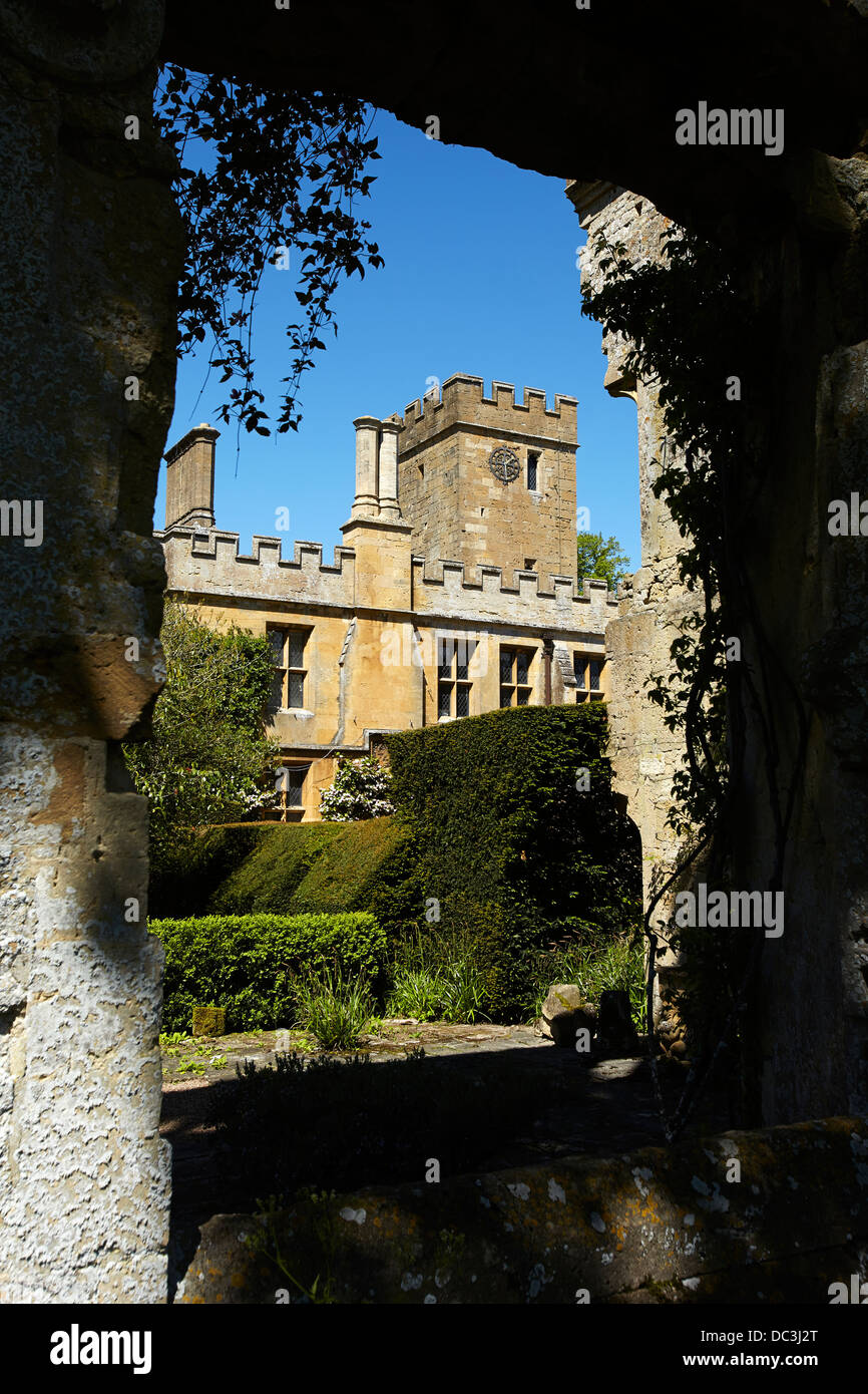 Château de Sudeley près de Winchcombe, Gloucestershire, England, UK Banque D'Images